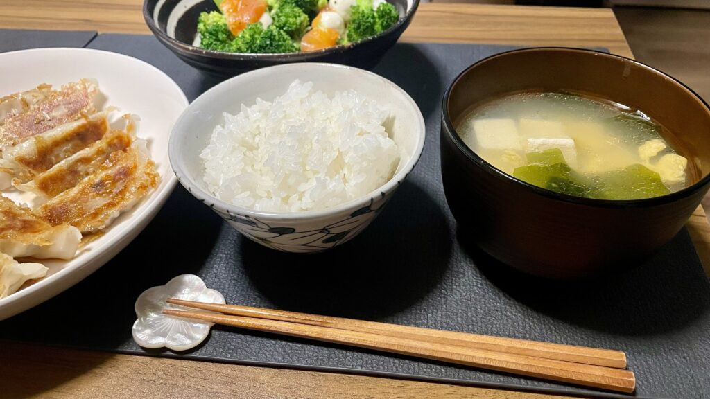 Japanese dinner